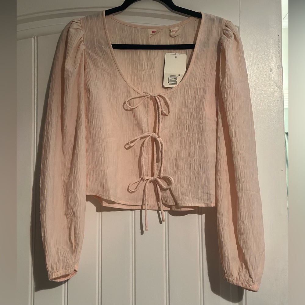 Levi’s open tied shirt